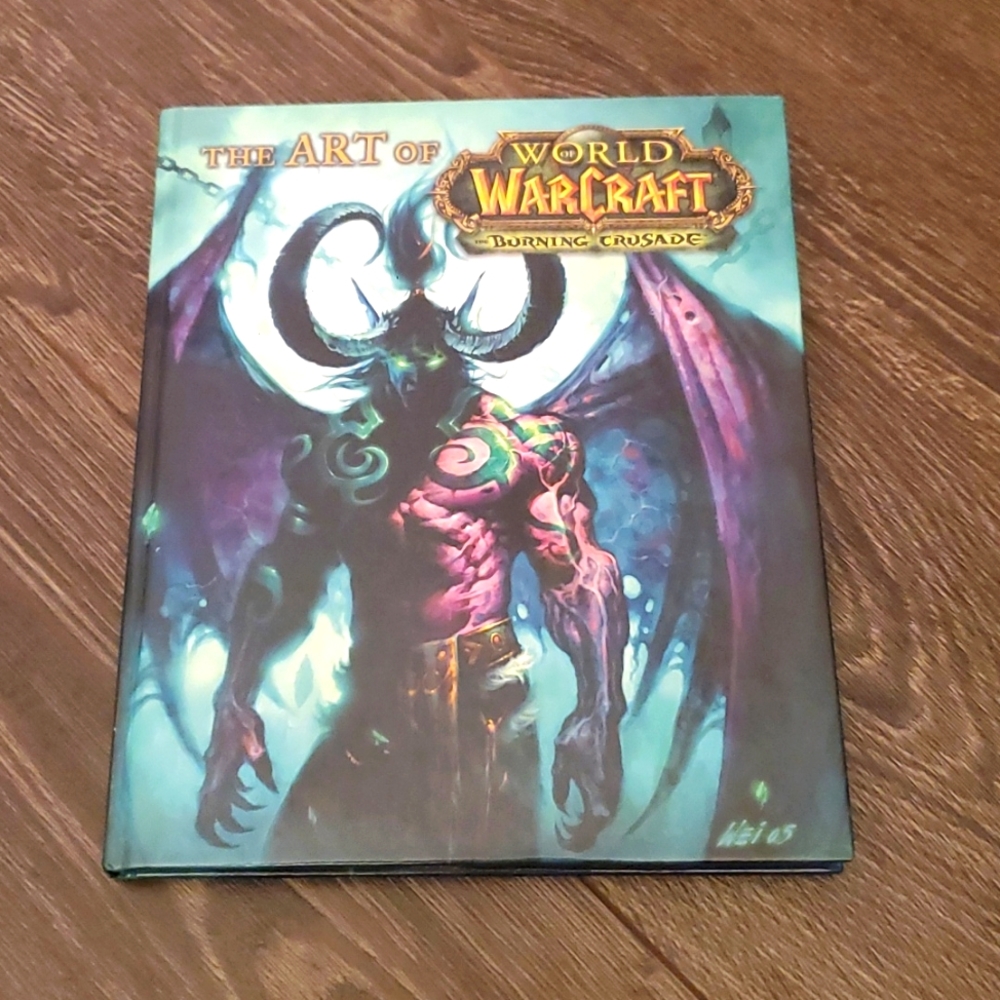 The Art of World of Warcraft Burning Crusade Hardcover Book